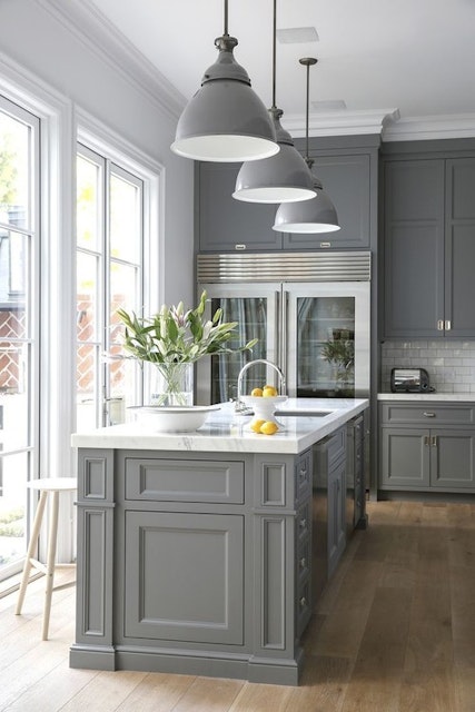 ​The New Trend in Painted Kitchen Cabinets